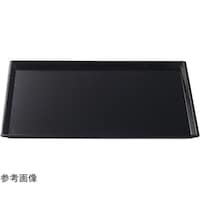 福井クラフト 清流長手木目盆 黒