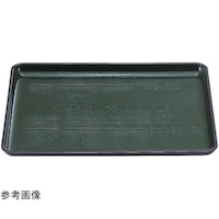 福井クラフト 新木目会席盆 グリーン天黒SL