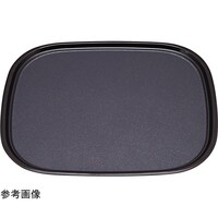 福井クラフト 尺2 オーバルトレー 黒パール弱SL 50307580 50307580 1個