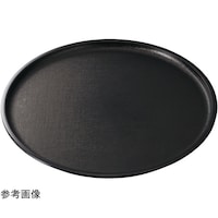 福井クラフト 布目丸盆 黒SL