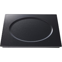 福井クラフト 8.5寸 玄武盛皿 黒タタキ 51272255 51272255 1個