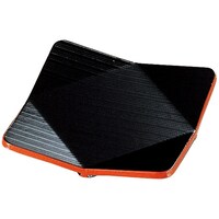 福井クラフト 木製 四方上り皿 黒フチ朱 53271220 53271220 1個