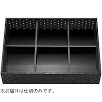 福井クラフト 8寸 京格子長角 六ツ仕切 41321540 41321540 1個