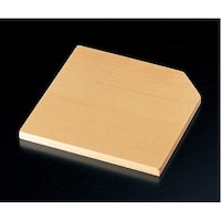 福井クラフト 木製白木スミ切板113角x6mm(艶有クリアー) 22281650 22281650 1個