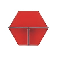 福井クラフト 6寸 六角弁当用T仕切