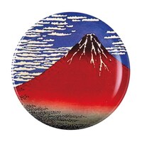 福井クラフト A150寿司皿 赤富士 46200220 46200220 1個