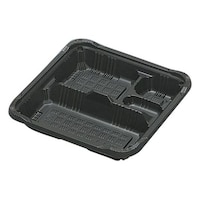 福助工業 憩いRP11H黒E本体耐熱弁当容器50枚 00676388 00676388 1パック