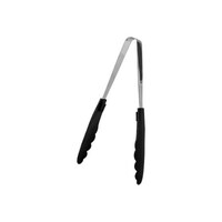 アークランズ 抗菌耐熱ストッパー付 マルチトング 小 ブラック PR2418 PR2418 1本
