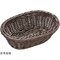 ヤマコー アメニティーバスケット オーバル ダークブラウン