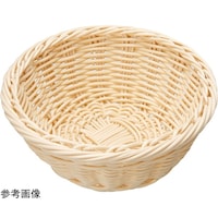 ヤマコー アメニティーバスケット ラウンド ホワイト