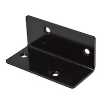 ヤハタネジ 2x4金具 黒 Lカタ金具 1セット(4個入) 68955918 1セット