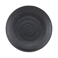 ダイワ 19cm平皿 黒 SJ6BK SJ6BK 1個