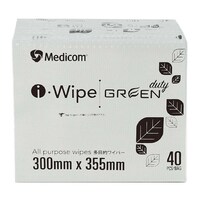 メディコムジャパン iWipe duty 生分解性 多目的ワイパー 1パック(40枚入) GWR919004 GWR919004 1パック