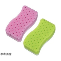 アイセン 泡立つスポンジ 超極細ブラシ 抗菌 69389008 1個