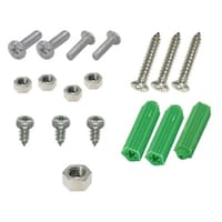 ビットストロング アプセット小ネジ・ナット2種類・タッピングネジ2種類・中空壁・石膏ボードアンカーセットBSANKERBGO22M4 BSANKERBGO22M4 1パック