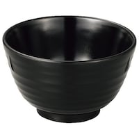 エンテック メラミン 和食器 湯呑 BL7 黒 1279310 1個