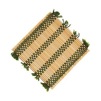 萬洋 糸巻 コースター 22411E 緑 7510200 1個