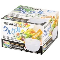 パール金属 ベジライブ フレッシュ野菜水切り器 ホワイト CC1025 CC1025 1個