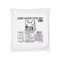 伊藤忠リーテイル LD取っ手付きゴミ袋 乳白