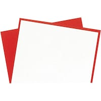 ヤマコー 重ね懐敷(赤) (50組入)(赤50枚・白50枚) 64306 64306 1セット