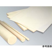 三菱ケミカル MCナイロン MC900 ナチュラル φ110 L10 丸棒 69655136 1個