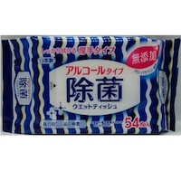 ティー・エイチ・ティー W除菌99%ウェットティッシュ アルコールタイプ 1パック(54枚入) 7647512 1パック