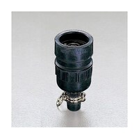 明工社 AC125V/15A 防水型コネクター(2P) EA940BT2 EA940BT2 1個