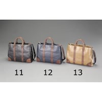 420x310x120mm 高級トートバッグ (紺) EA927BK12