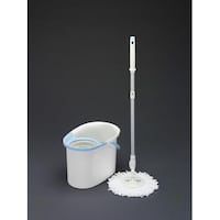 マイクロファイバー回転モップ(洗浄バケツ付) EA928AB136A