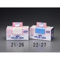 600x610mm カウンタークロス(厚手・30枚/白) EA929HG26