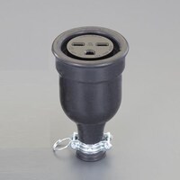 AC250V/15A 防水型コネクター(接地2P) EA940BL2