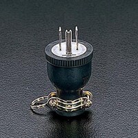 AC125V/15A プラグ(接地2P) EA940BW1