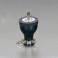 AC250V/15A ゴムプラグ(接地3P) EA940BX15