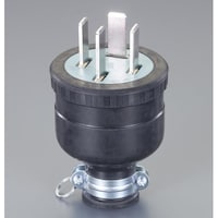 AC250V/50A ゴムプラグ(接地3P) EA940BX50