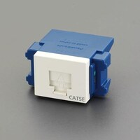 LAN用モジュラージャック(カテゴリー5E/緑) EA940CE171