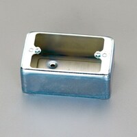 124x 74x40mm 露出スイッチボックス(ハブ無/1個用) EA940CS8