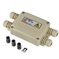 7極(300V/15A) 端子台付中継ボックス(ベージュ) EA940CX7JA