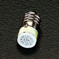 AC/DC12V/E10(23mm) LEDランプ(アンバー) EA940DE63
