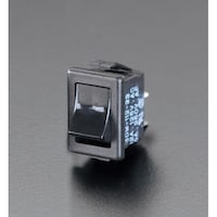 125V/12A ロッカースイッチ(黒) EA940DH8