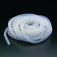 10.0mmx10m スパイラルチューブ(白) EA944BW9
