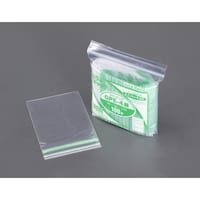 85x 60mm ポリ袋(チャック/緑ライン付/100枚) EA944CG85