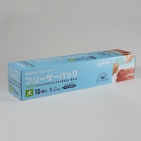 日本サニパック 280x270mm 冷凍保存袋(透明/ジッパー付/10枚) EA944CS15
