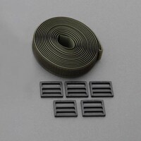 25mmx3.0m 片面マジックストラップ(OD色) EA944MA5G