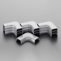 29x 60mm モールコーナー(プラスチック/白/10個) EA947HM13F