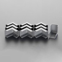 29x 35mm モール継手外曲(プラスチック/白/10個) EA947HM13G