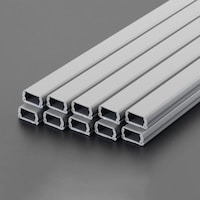 21mmx1.0m モール(プラスチック製/灰/10本) EA947HM2