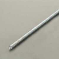 M24x 285mm 全ねじボルト(鉄ユニクロ製) EA949HL324
