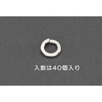 M 4 スプリングワッシャー(りん青銅/40枚) EA949LY440