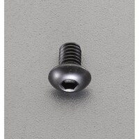 M 6x15mm六角穴付ボタンボルト(ステンレス/黒色/4本) EA949MS615