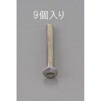 M4 x45mm 丸皿頭小ねじ(三価クロメート/9本) EA949NC445